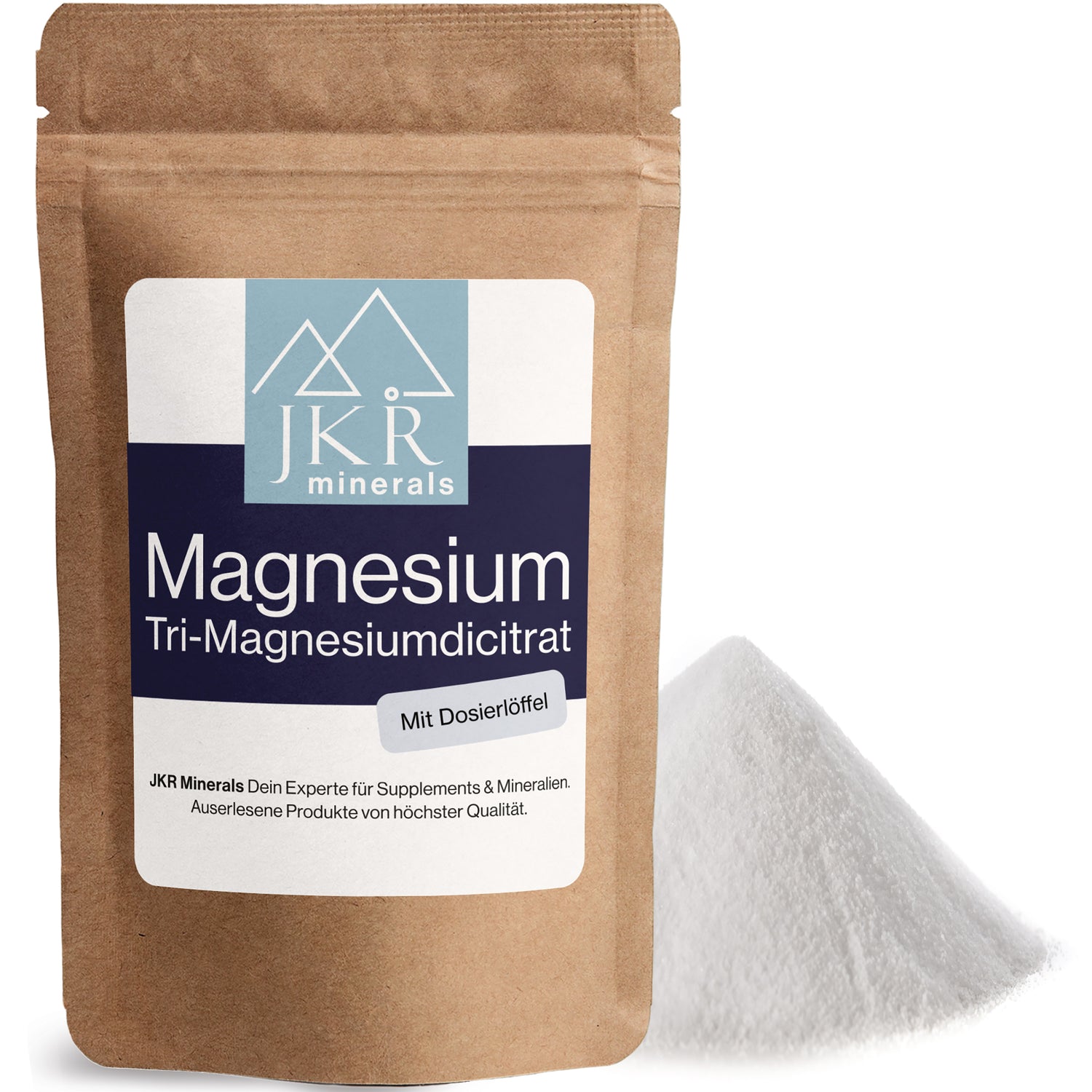 JKR Minerals Tri-Magnesiumdicitrat Pulver (200g | 450g | 900g)
