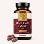 JKR Rote Bete Extrakt Kapseln im Glas mit 400 mg Extrakt pro Kapsel