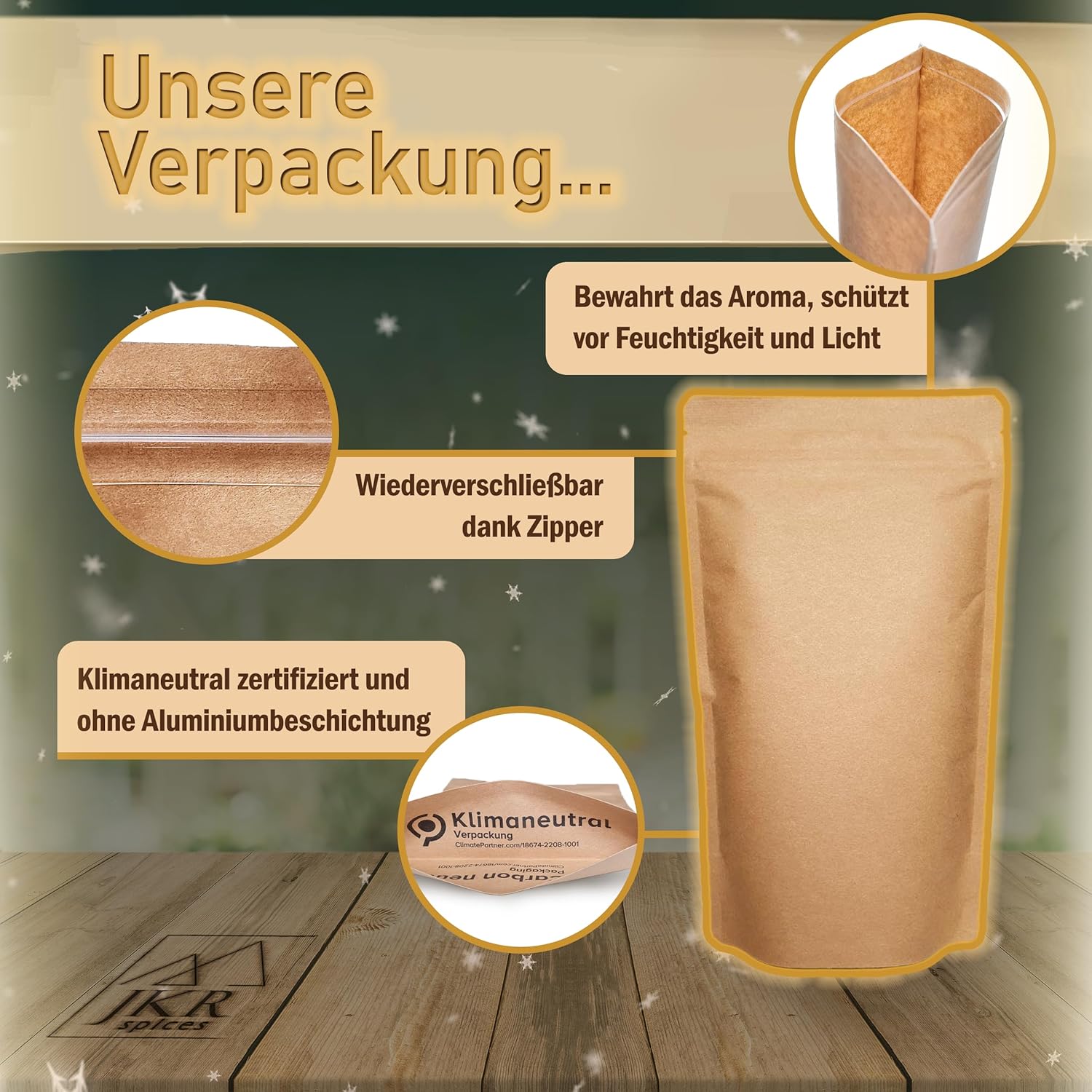 JKR Spices und Plant-My-Tree Klimaschutzpartner – nachhaltige Gewürze mit Baum-Pflanzprogramm in Deutschland und Europa