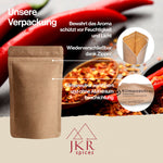 JKR nachhaltige Aromaschutz-Verpackung mit Zellulose-Innenbeschichtung und Zipper – wiederverschließbar und umweltfreundlich