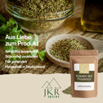 Aus Liebe zum Produkt, JKR Spices Sorgfältig ausgewählt , schonend verarbeitet, fair gehandelt, hergestellt in Deutschland